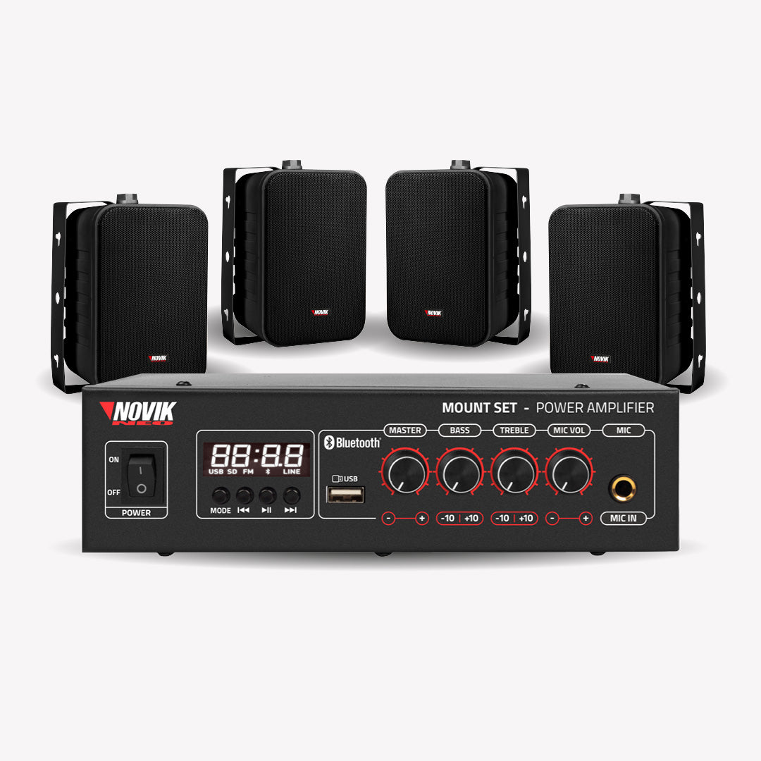 SISTEMA DE INSTALACIÓN CON AMPLIFICADOR NOVIK MOUNT SET