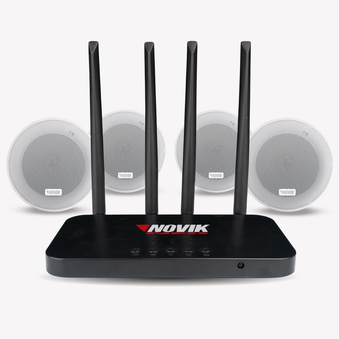 SISTEMA DE INSTALACIÓN CON TRANSMISOR UHF NOVIK FREE SOUND