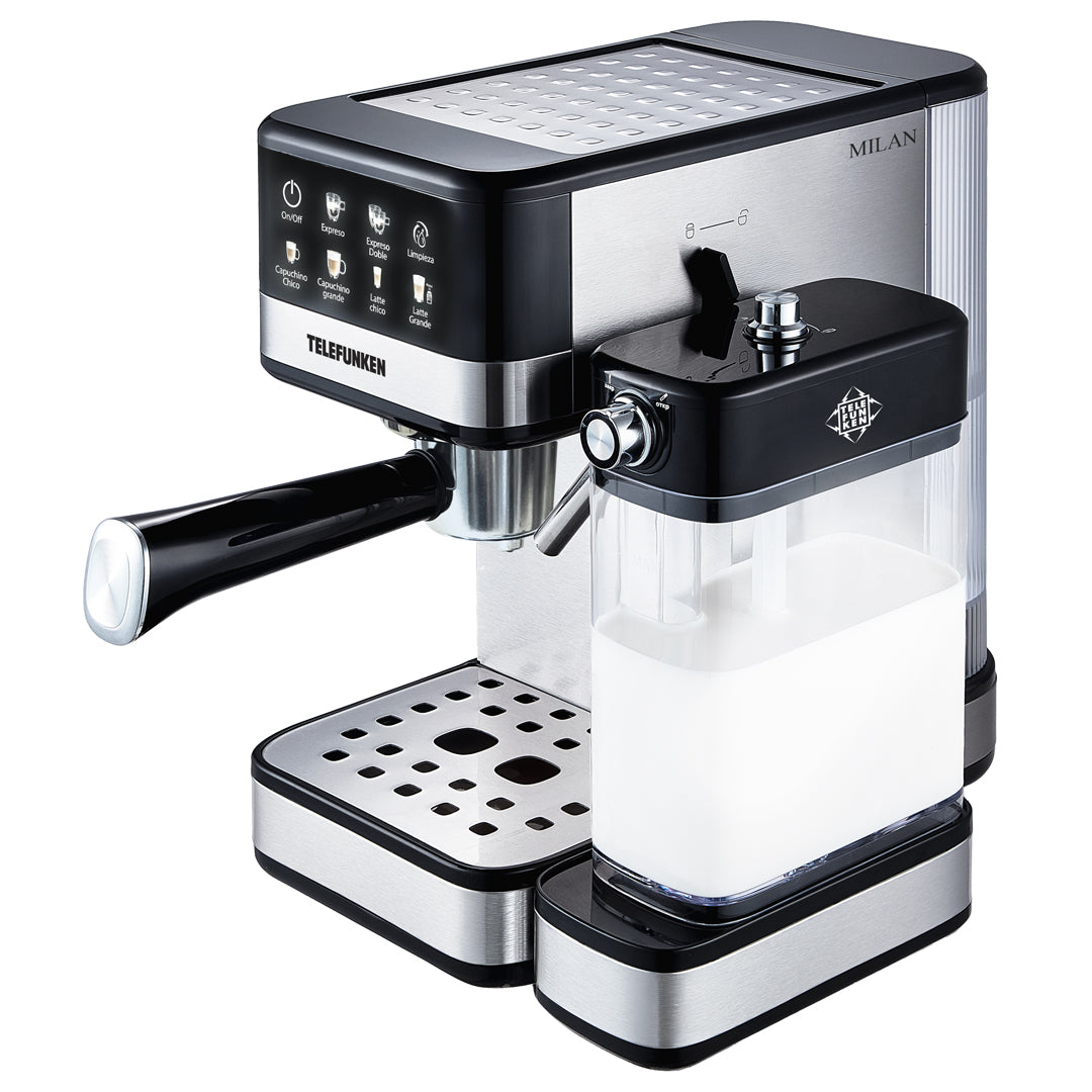 CAFETERA ESPRESS CON ESPUMADOR TELEFUNKEN MILAN