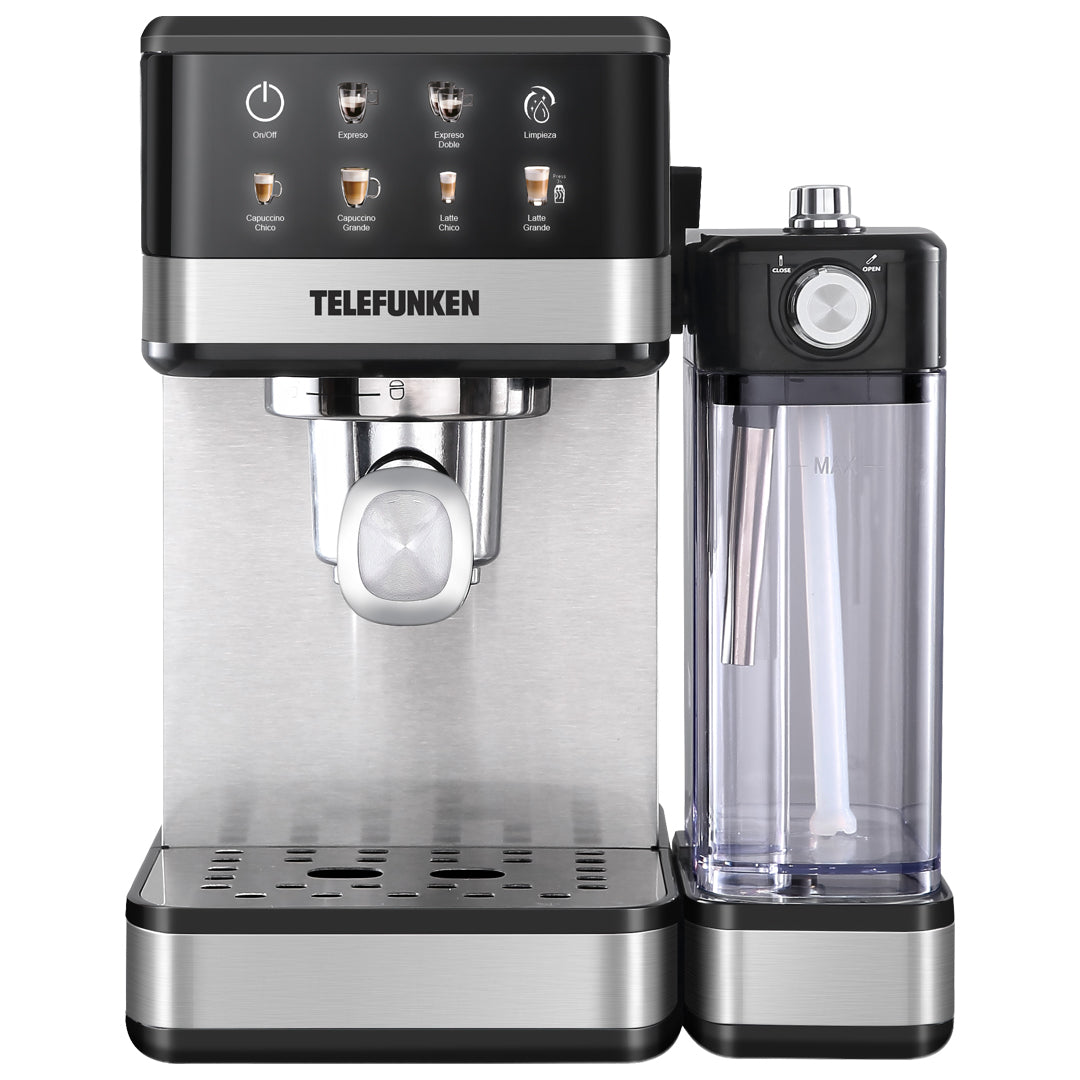 CAFETERA ESPRESS CON ESPUMADOR TELEFUNKEN MILAN