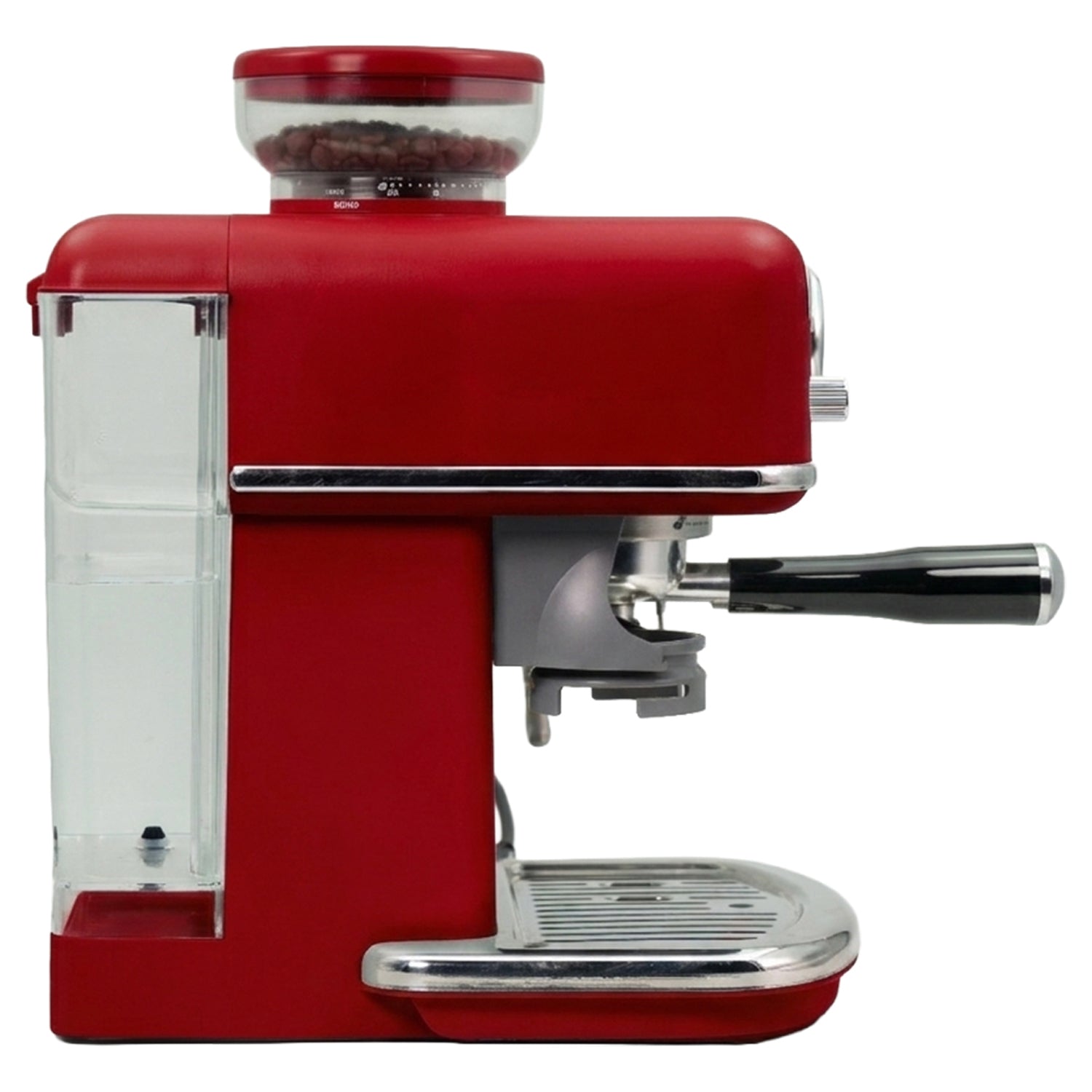 CAFETERA EXPRESS CON MOLINILLO TELEFUNKEN PARMA ROJA