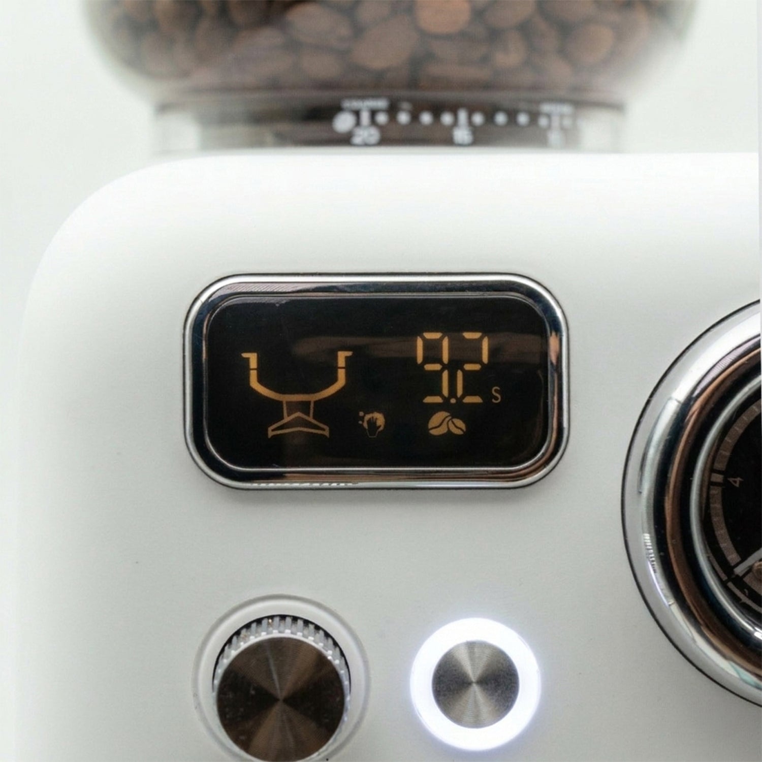 CAFETERA EXPRESS CON MOLINILLO TELEFUNKEN PARMA BLANCA