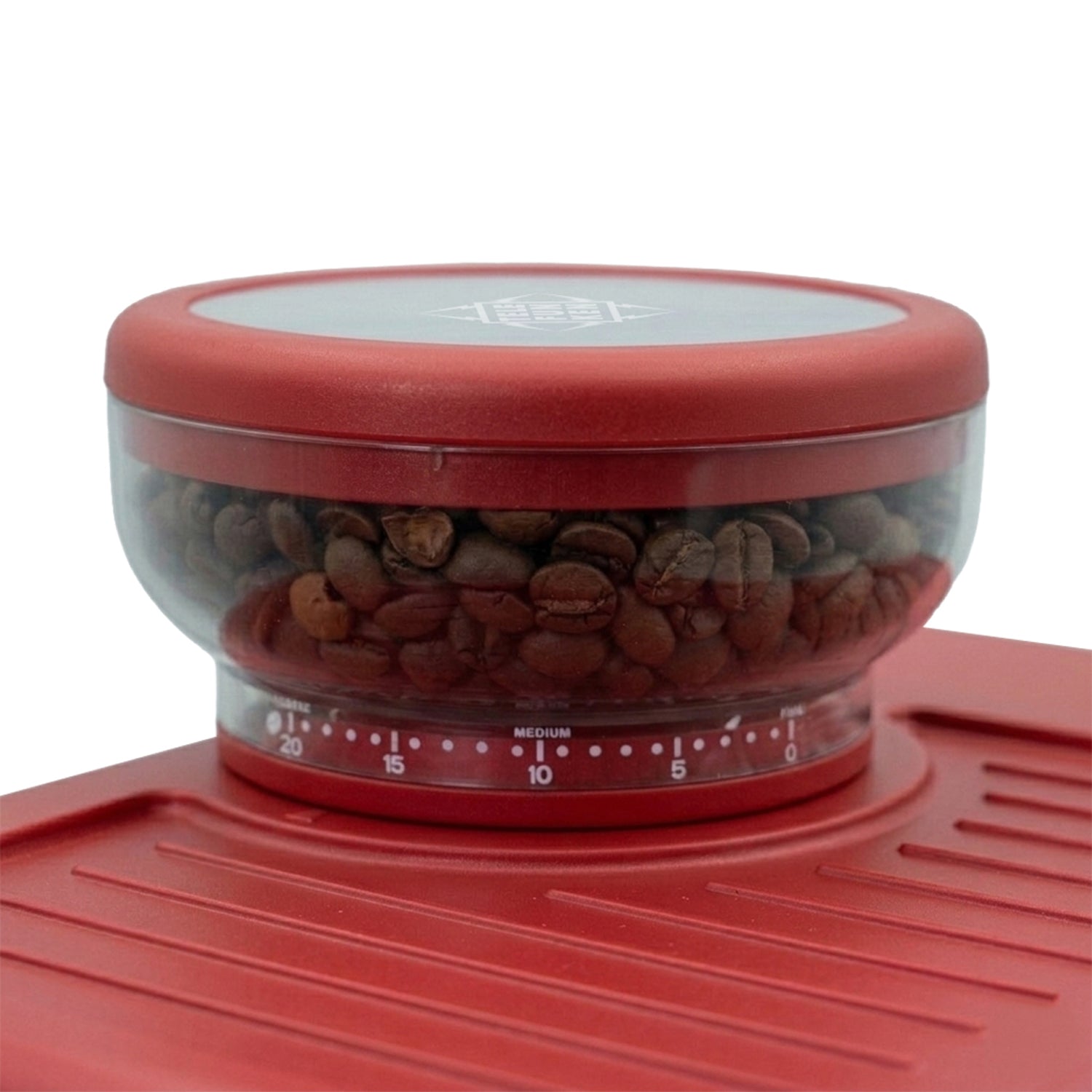 CAFETERA EXPRESS CON MOLINILLO TELEFUNKEN PARMA ROJA