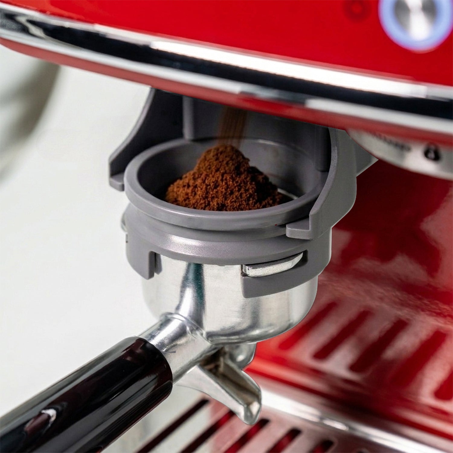 CAFETERA EXPRESS CON MOLINILLO TELEFUNKEN PARMA ROJA