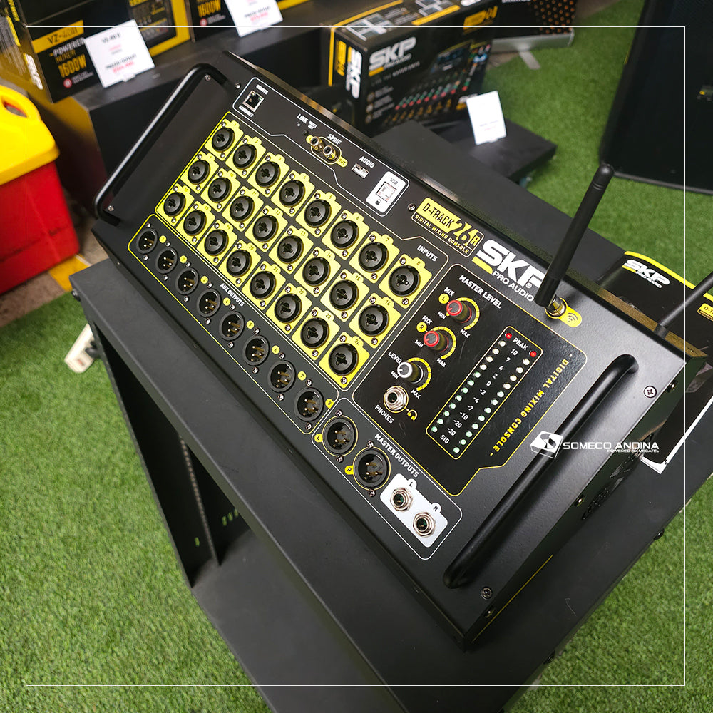 CONSOLA DIGITAL MEZCLADORA SKP D-TRACK 26R