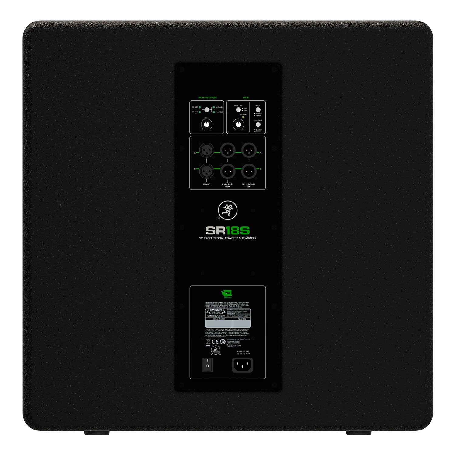 SUBWOOFER ACTIVO MACKIE SR18S