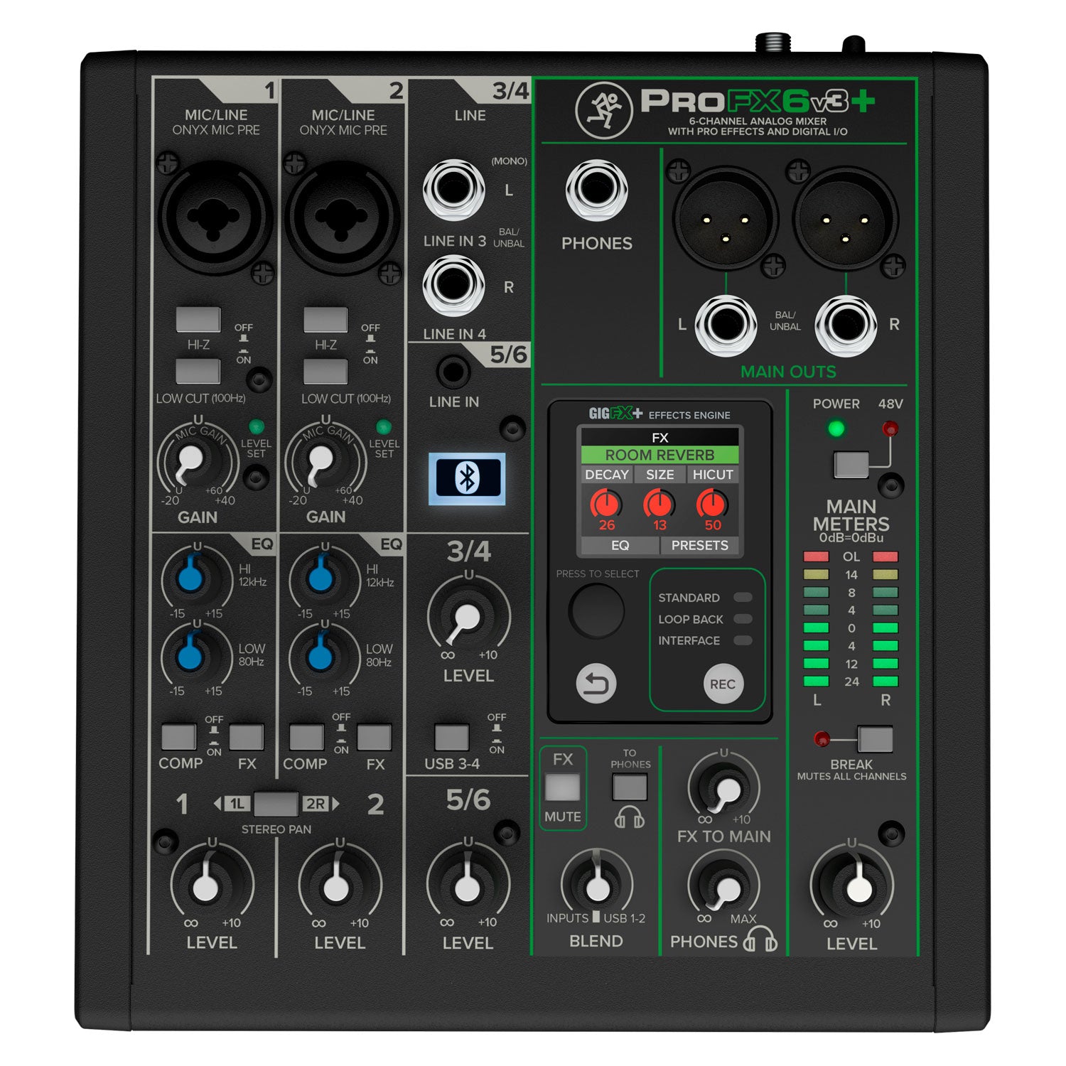 CONSOLA MACKIE PROFX6V3+