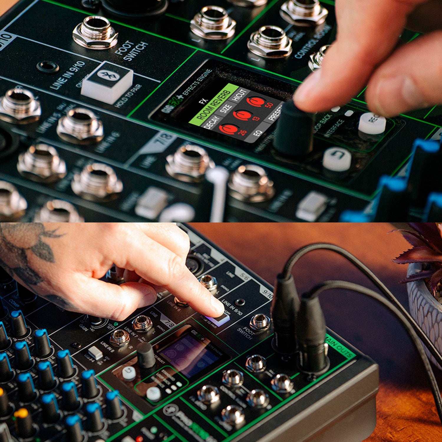 CONSOLA MEZCLADORA MACKIE PROFX10GO