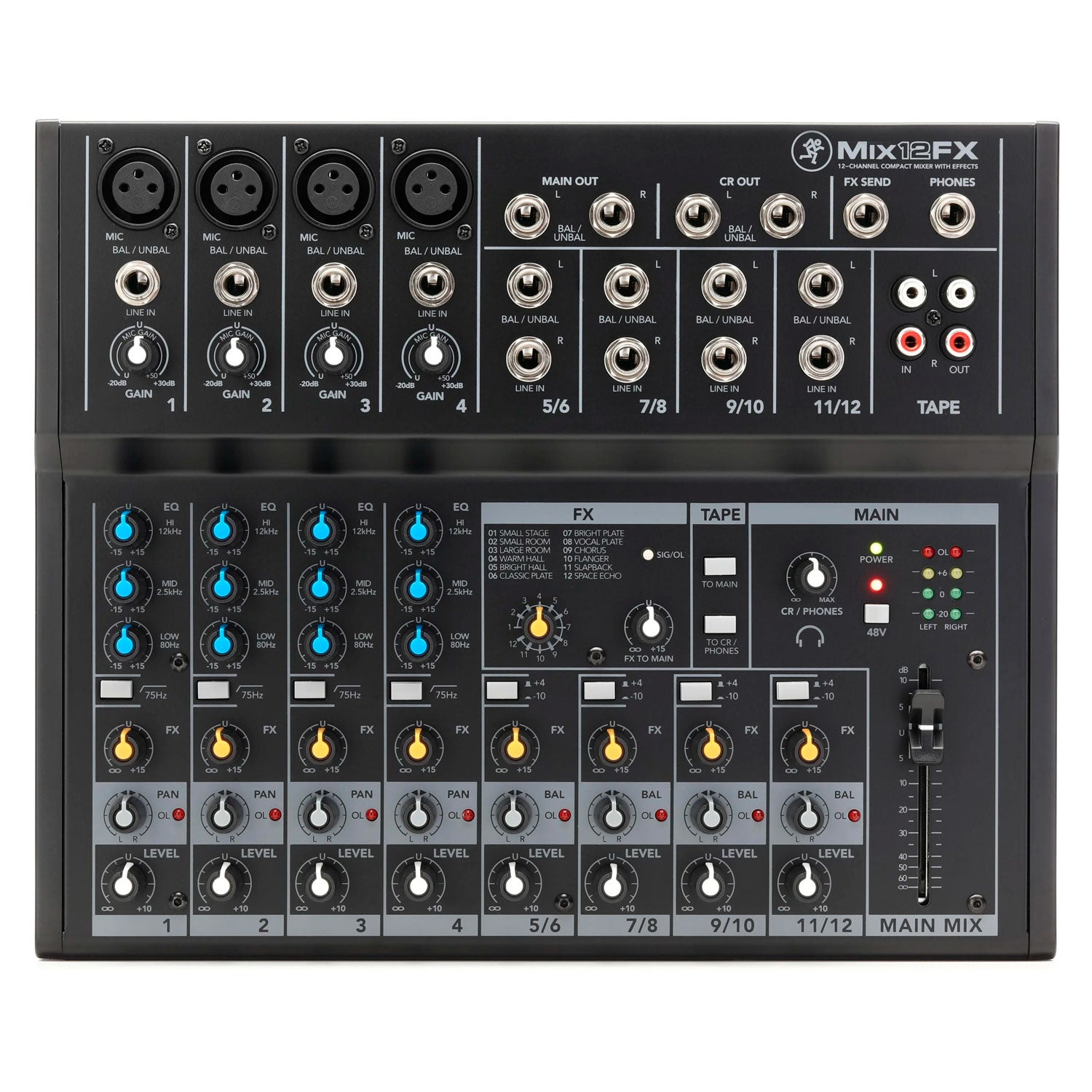 CONSOLA MEZCLADORA MACKIE MIX12FX