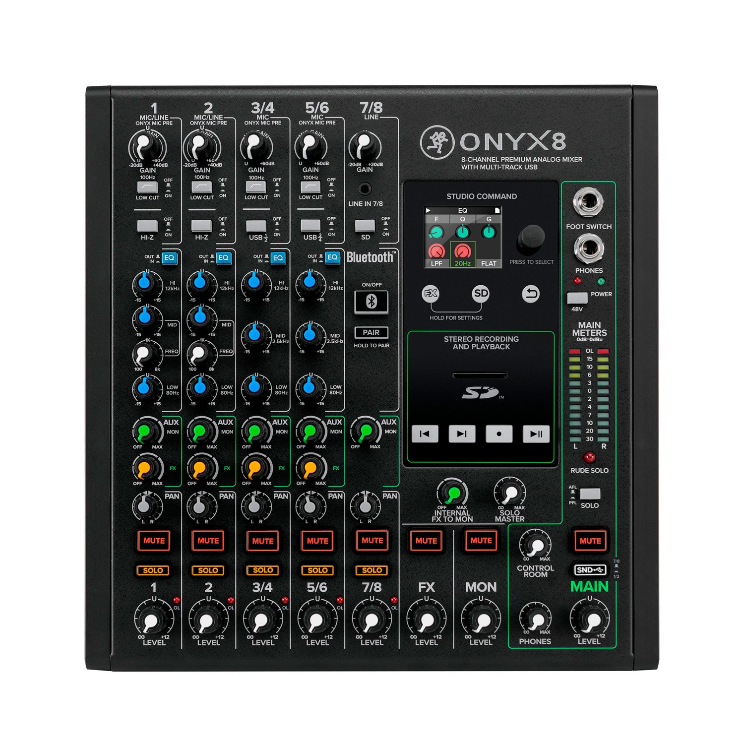 CONSOLA ANALOGO USB MACKIE ONYX8