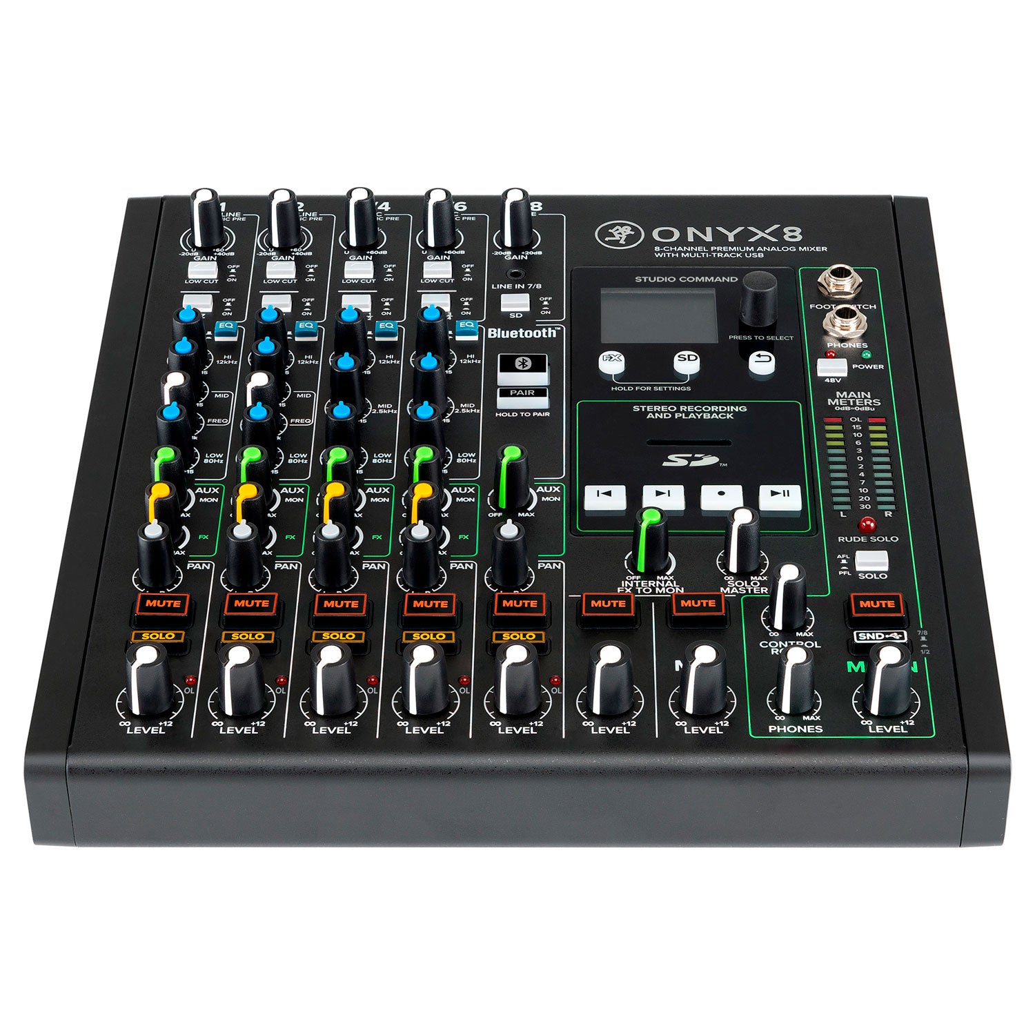 CONSOLA ANALOGO USB MACKIE ONYX8