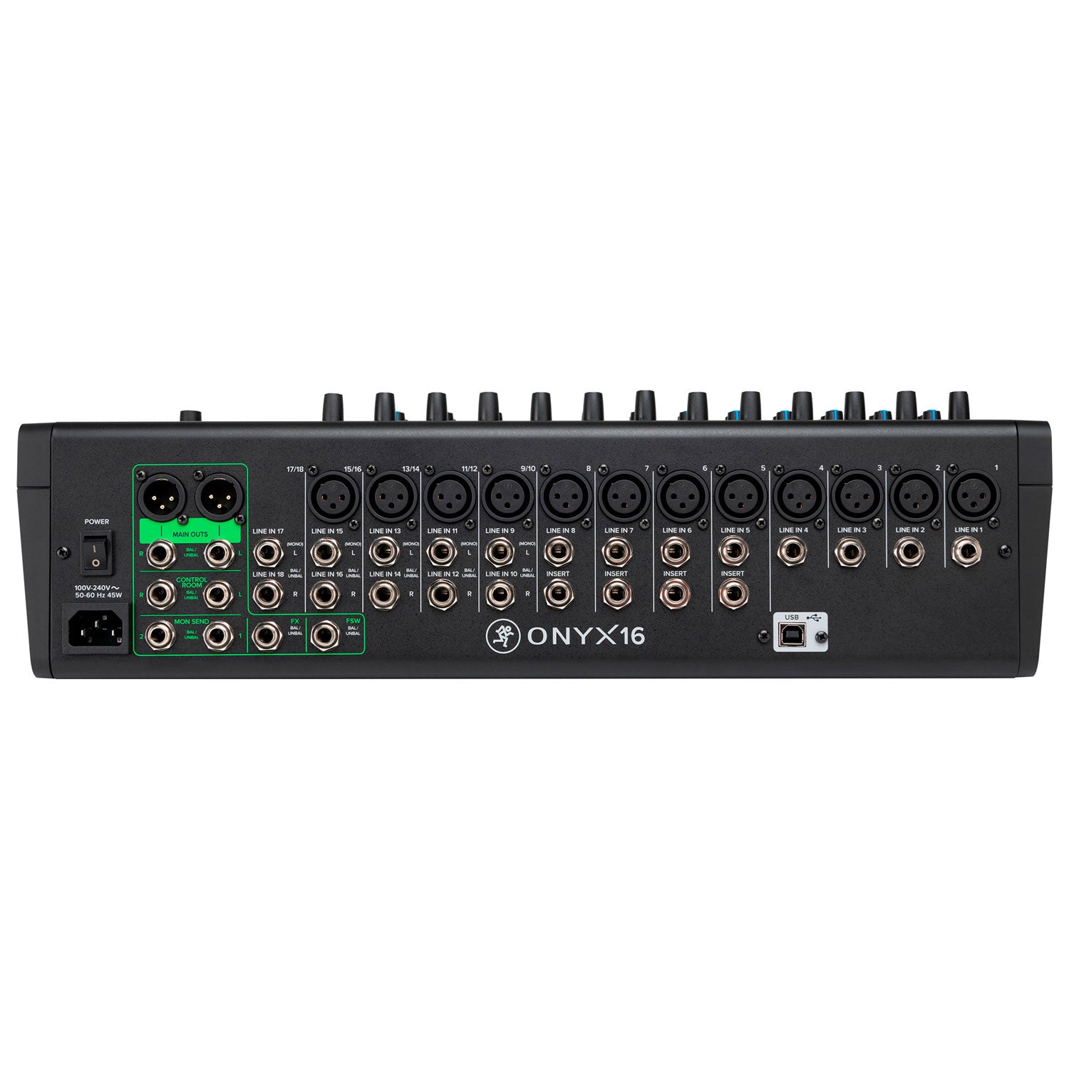 CONSOLA ANALOGO MACKIE ONYX16