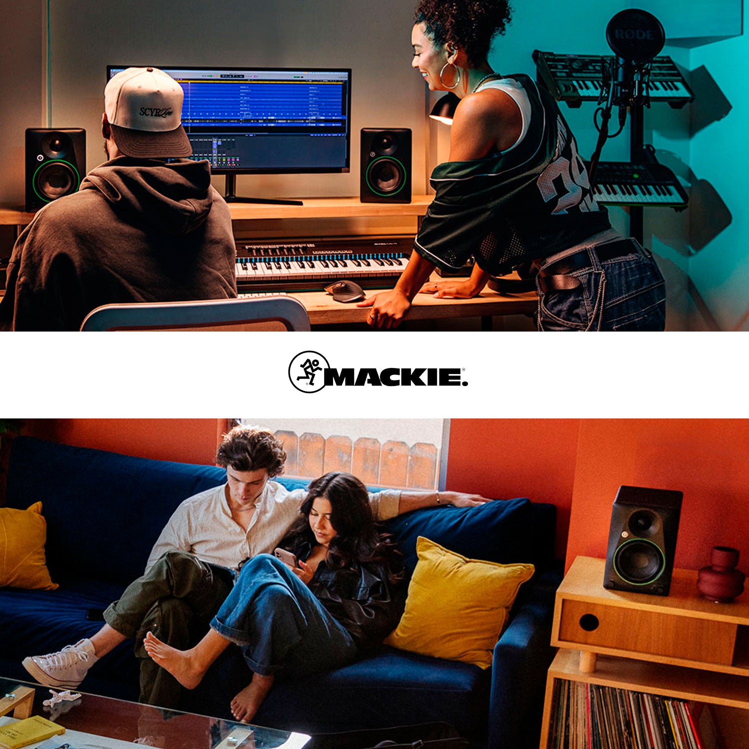 PAR DE MONITORES DE ESTUDIO MACKIE CR5BT