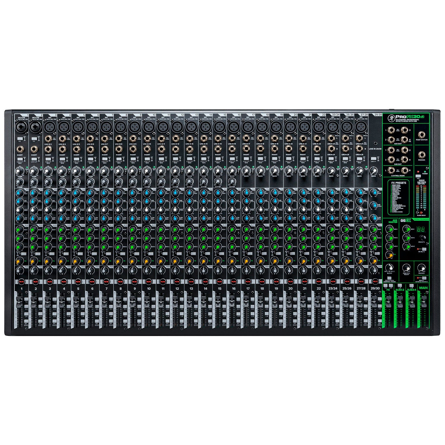 CONSOLA ANALOGO MACKIE PROFX30V3