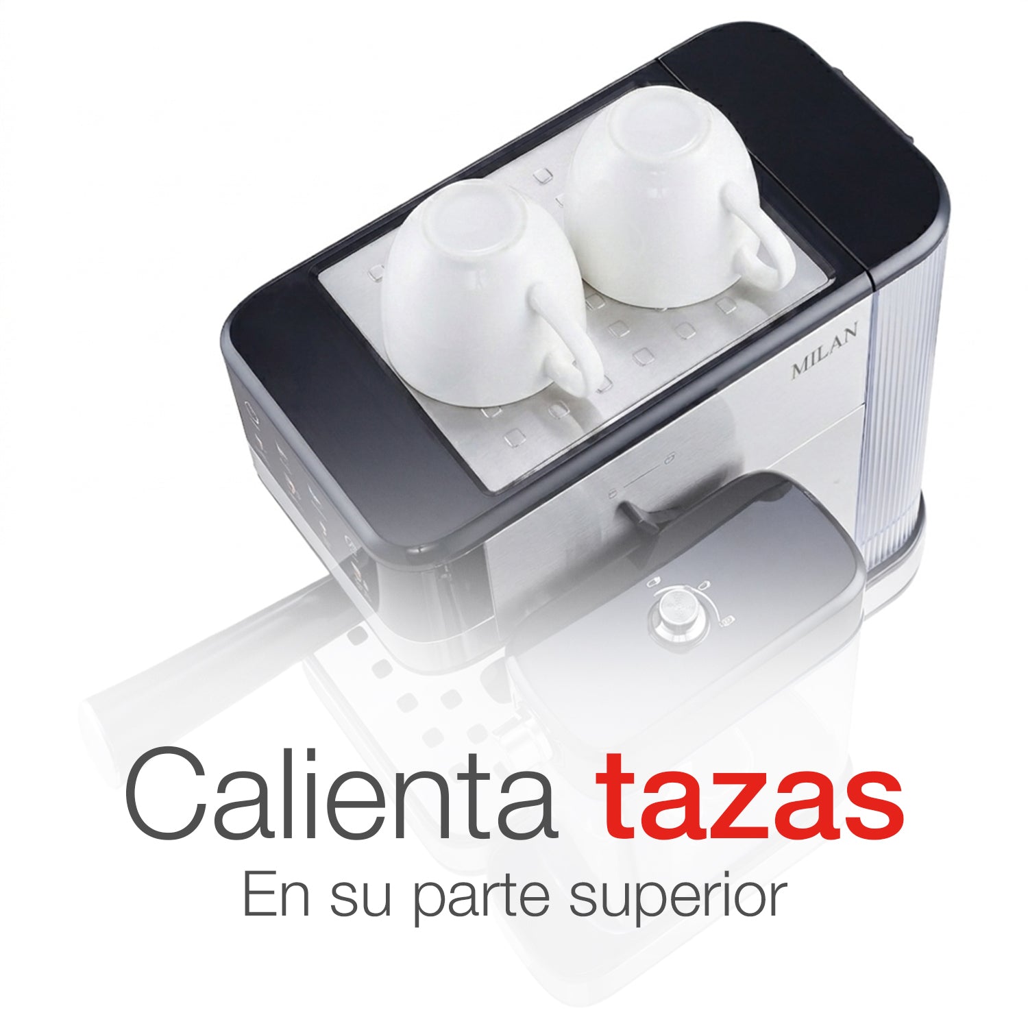 CAFETERA ESPRESS CON ESPUMADOR TELEFUNKEN MILAN
