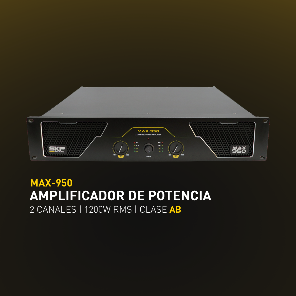 AMPLIFICADOR DE POTENCIA SKP MAX 950