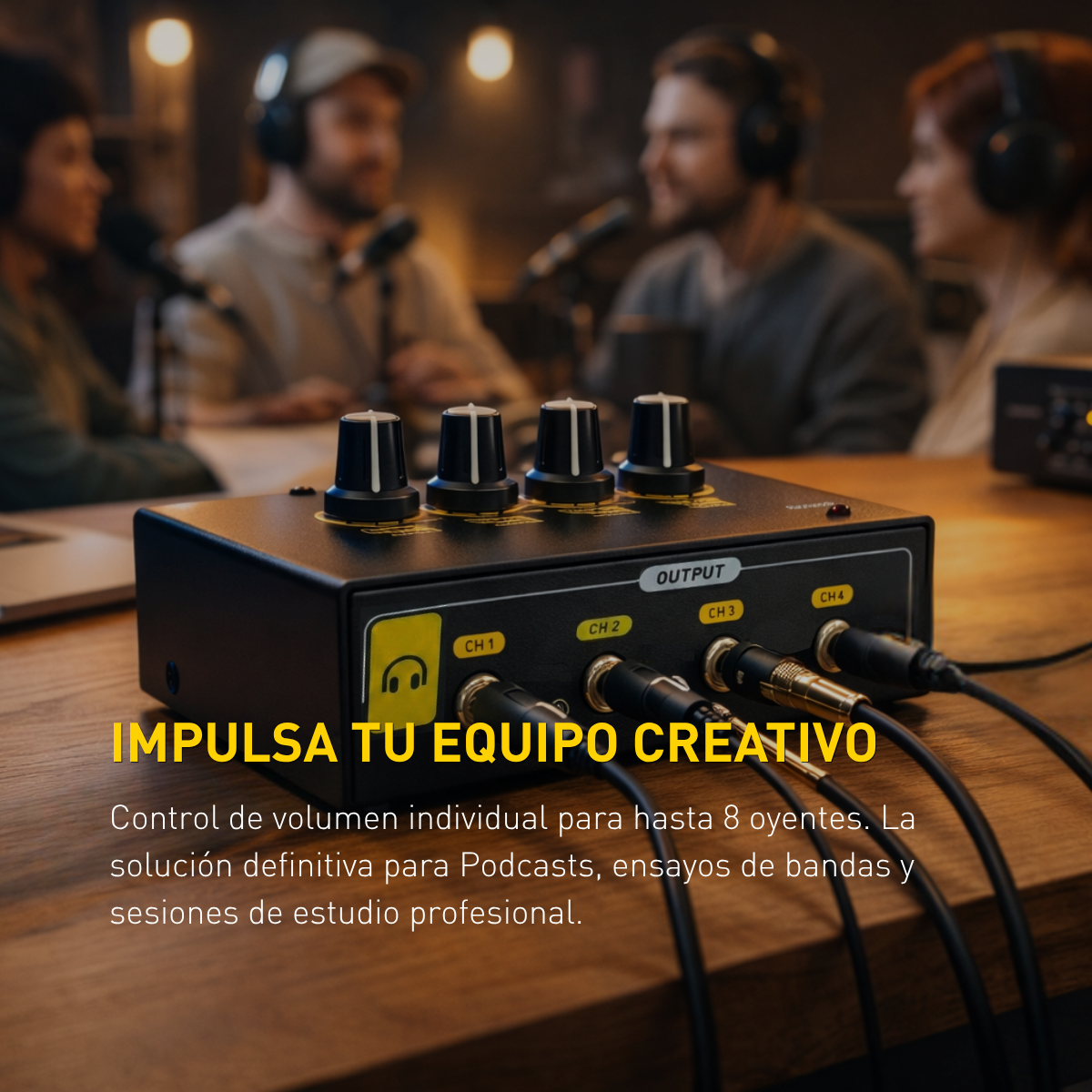 AMPLIFICADOR DE AUDIFONOS SKP HA 420 MKII