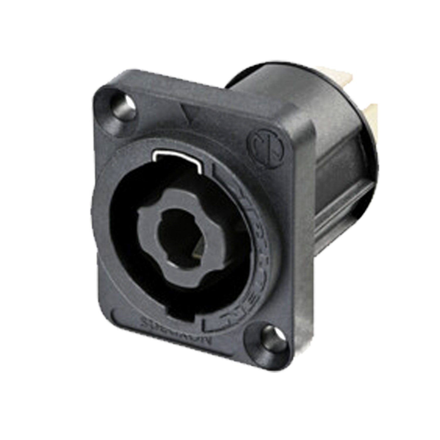 CONECTOR SPEAKON DE CHASIS 4 POLOS NEUTRIK NL4MPXX