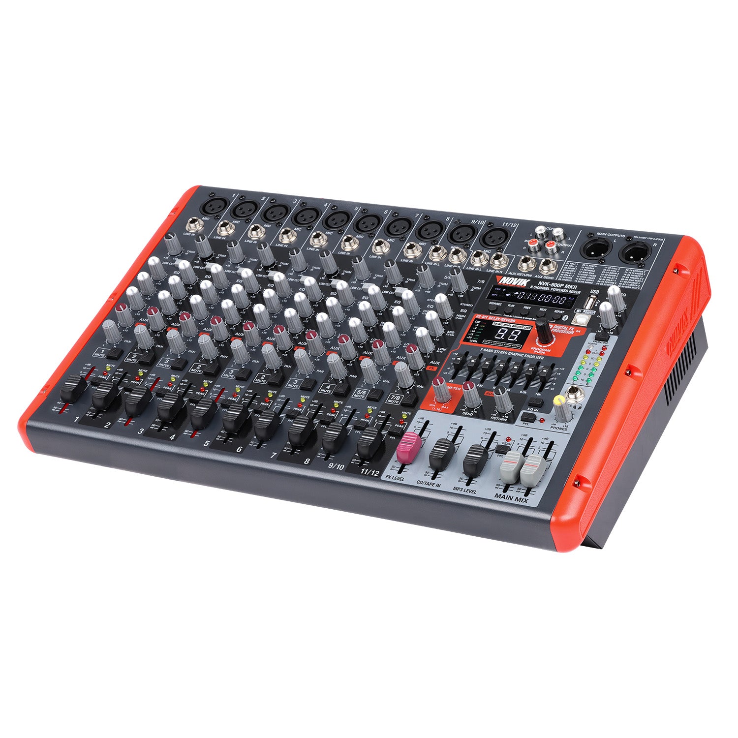CONSOLA POTENCIADA NOVIK NVK 1200P MKII