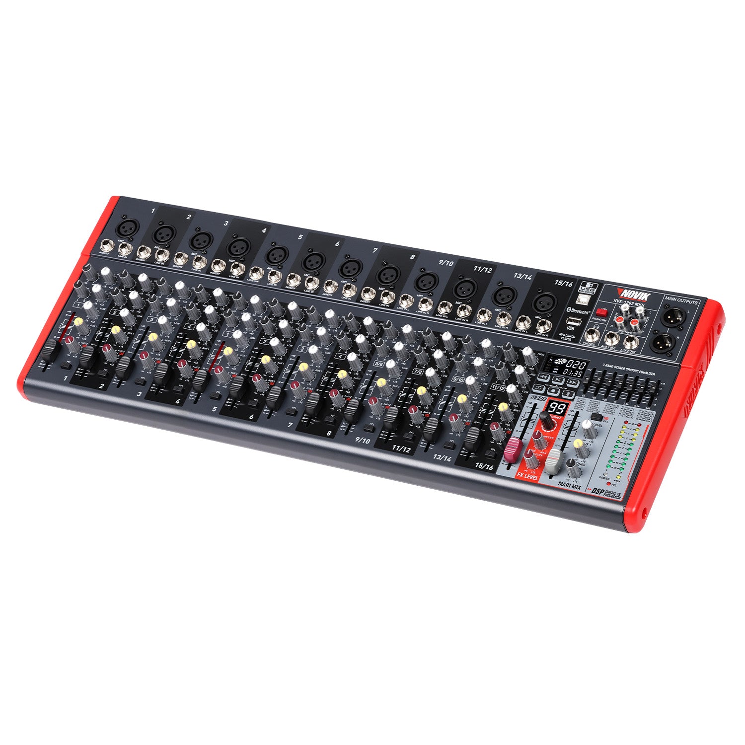CONSOLA ANALOGA NOVIK NVK 1602 MKII