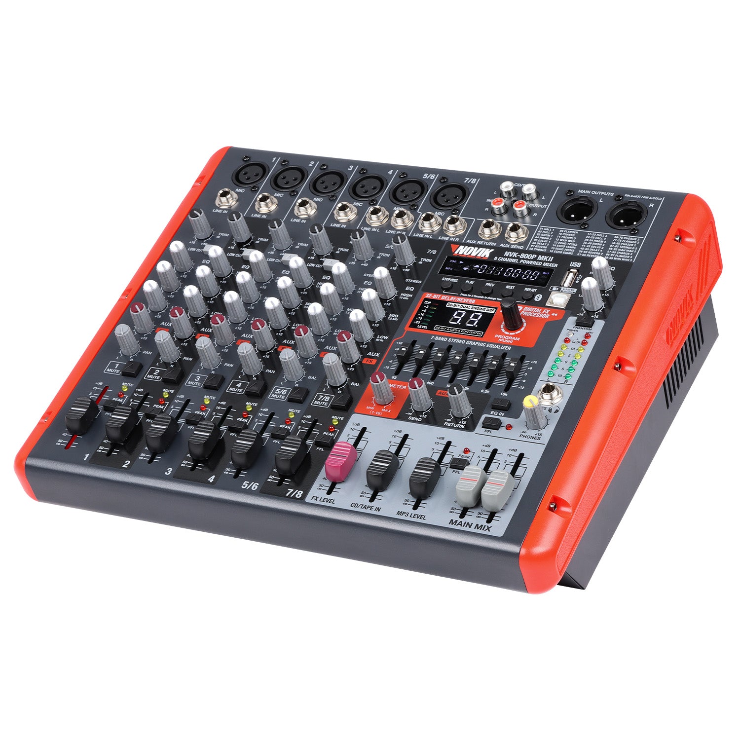 CONSOLA POTENCIADA NOVIK NVK 800P MKII
