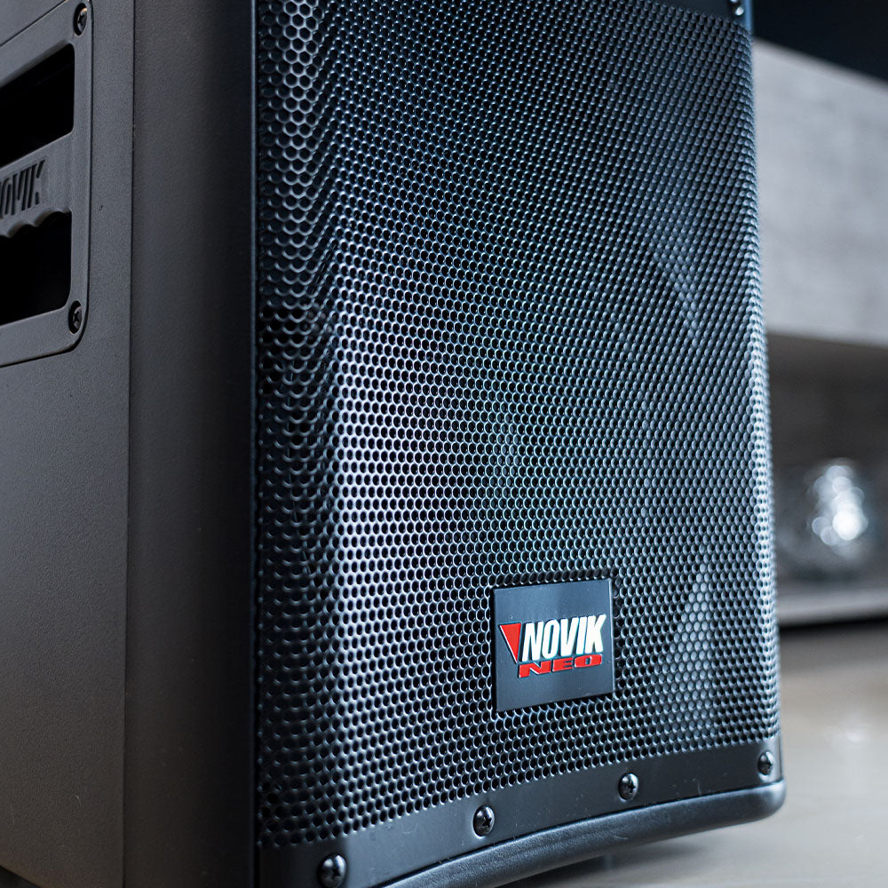 SISTEMA DE SONIDO PORTATIL CON BATERIA NOVIK STAGE 8 PRO