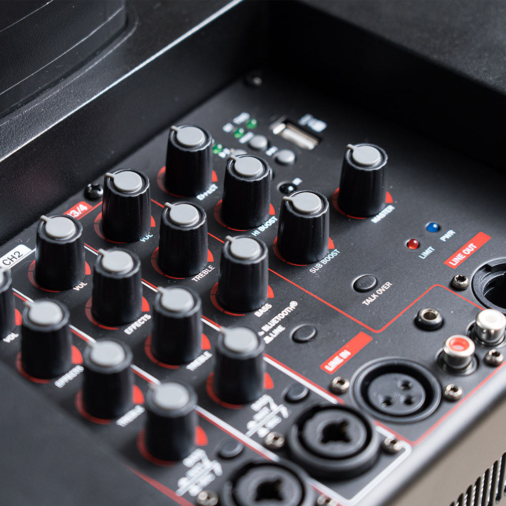 SISTEMA DE SONIDO PORTATIL CON BATERIA NOVIK STAGE 8 PRO