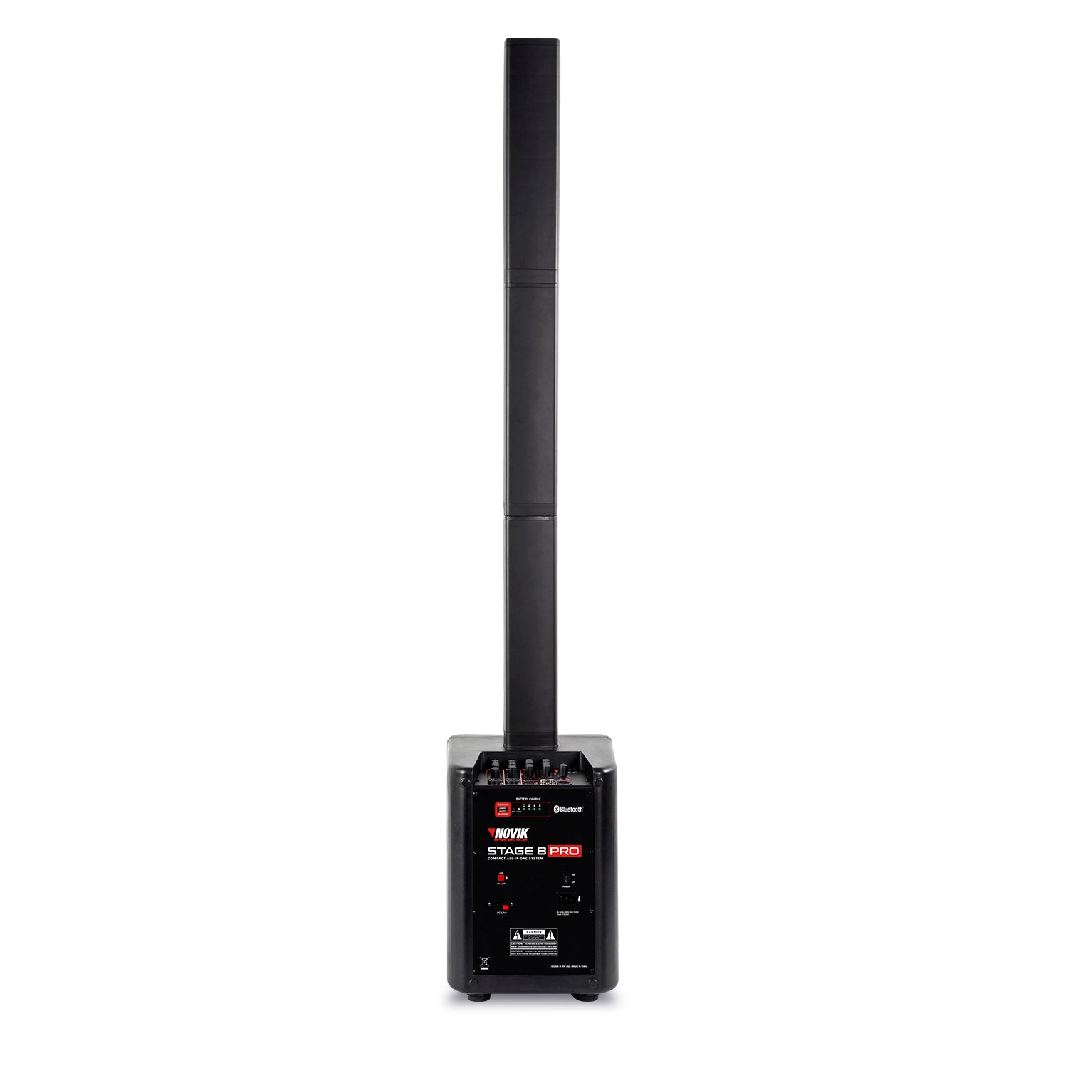 SISTEMA DE SONIDO PORTATIL CON BATERIA NOVIK STAGE 8 PRO